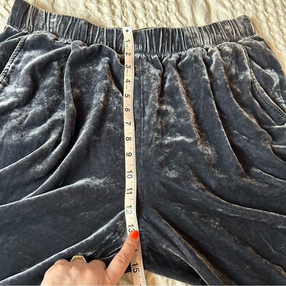 Eileen Fisher Gray Wide Ankle Pleat Pull On Pants Womens Size Large - Picture 13 of 14